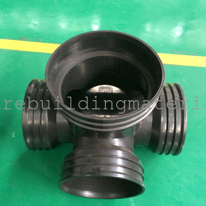 Environmetal Polyethylene Inspection Chamber for Sewage 3*90 Degree Manhole